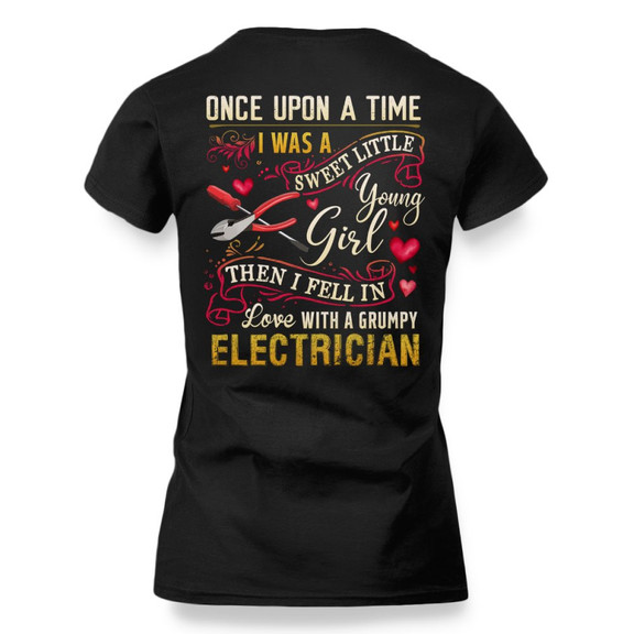 Once Upon A Time Grumpy Electrician Apparel - Funny Love T-Shirt