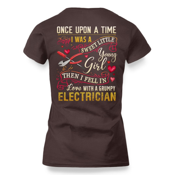 Once Upon A Time Grumpy Electrician Apparel - Funny Love T-Shirt
