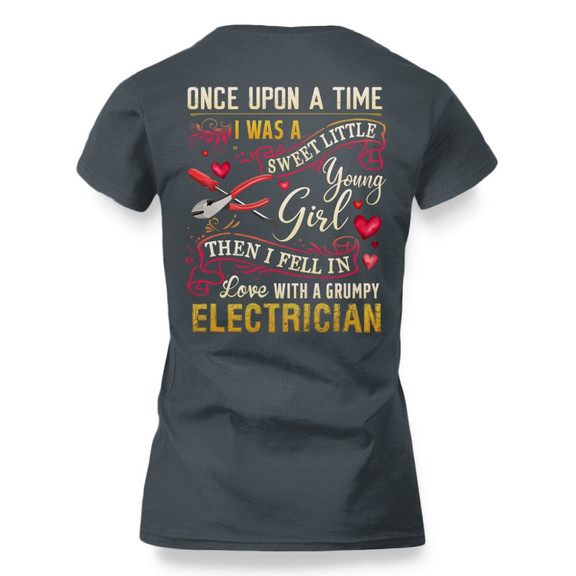 Once Upon A Time Grumpy Electrician Apparel - Funny Love T-Shirt