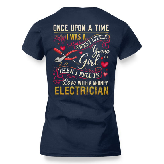 Once Upon A Time Grumpy Electrician Apparel - Funny Love T-Shirt