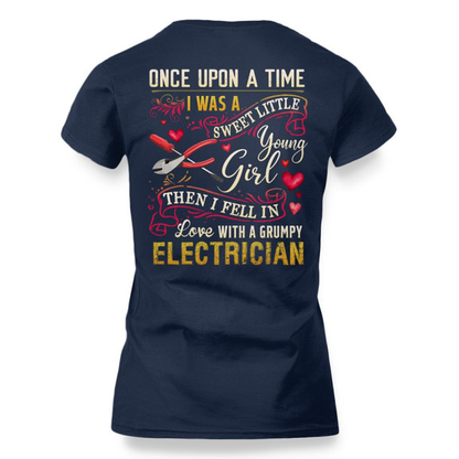Once Upon A Time Grumpy Electrician Apparel - Funny Love T-Shirt