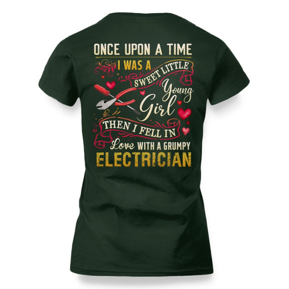 Once Upon A Time Grumpy Electrician Apparel - Funny Love T-Shirt