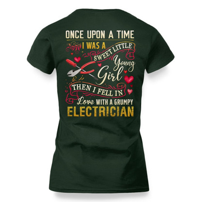 Once Upon A Time Grumpy Electrician Apparel - Funny Love T-Shirt