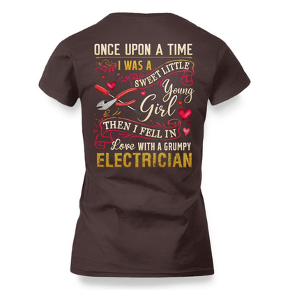 Once Upon A Time Grumpy Electrician Apparel - Funny Love T-Shirt