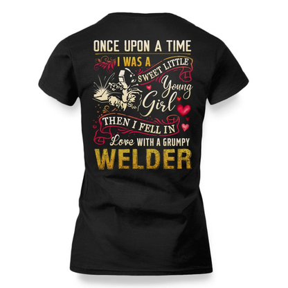 Once Upon A Time Grumpy Welder Apparel - Funny Love T-Shirt