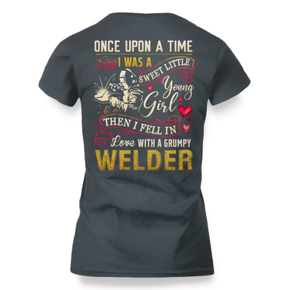 Once Upon A Time Grumpy Welder Apparel - Funny Love T-Shirt