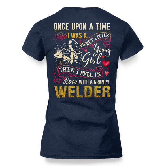 Once Upon A Time Grumpy Welder Apparel - Funny Love T-Shirt