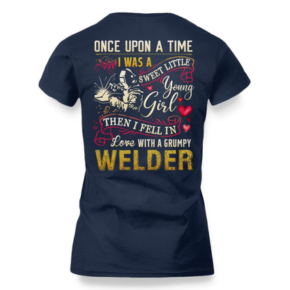 Once Upon A Time Grumpy Welder Apparel - Funny Love T-Shirt