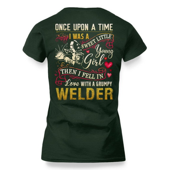 Once Upon A Time Grumpy Welder Apparel - Funny Love T-Shirt