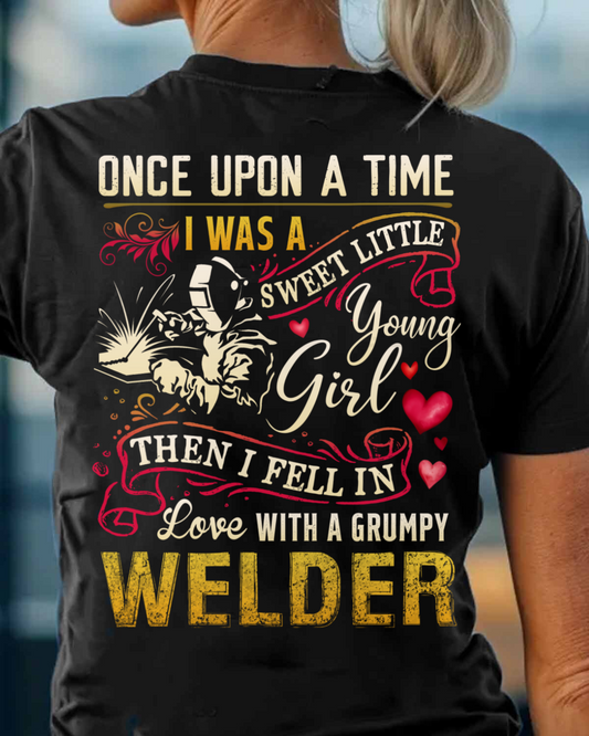 Once Upon A Time Grumpy Welder Apparel - Funny Love T-Shirt